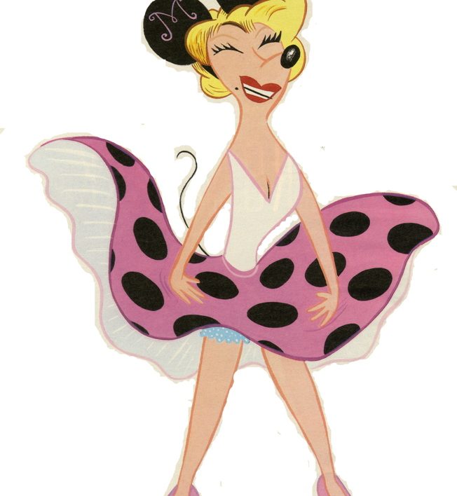 Marilyn Monroe Mouse - Copyright David Sheldon
